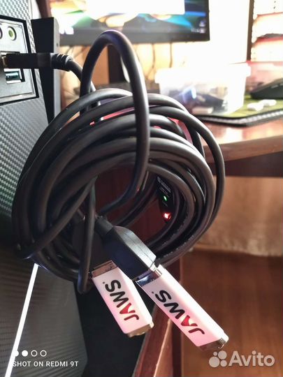 Usb удлинитель 2.0 с доп.питанием 5м на 2 выхода