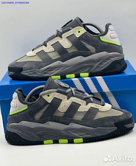 Кроссовки Adidas Niteball Grey (Арт.54767)