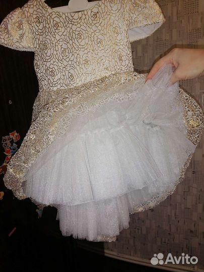 Платье для девочки праздничное