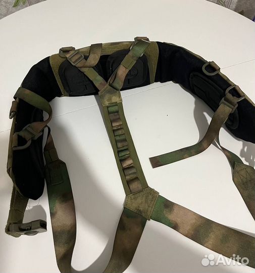 Пояс тактический рагрузочный с лямками Варбелт