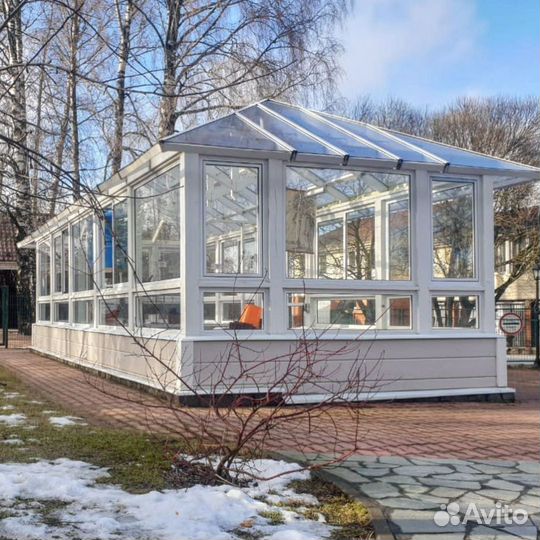 Остекление веранды под ключ