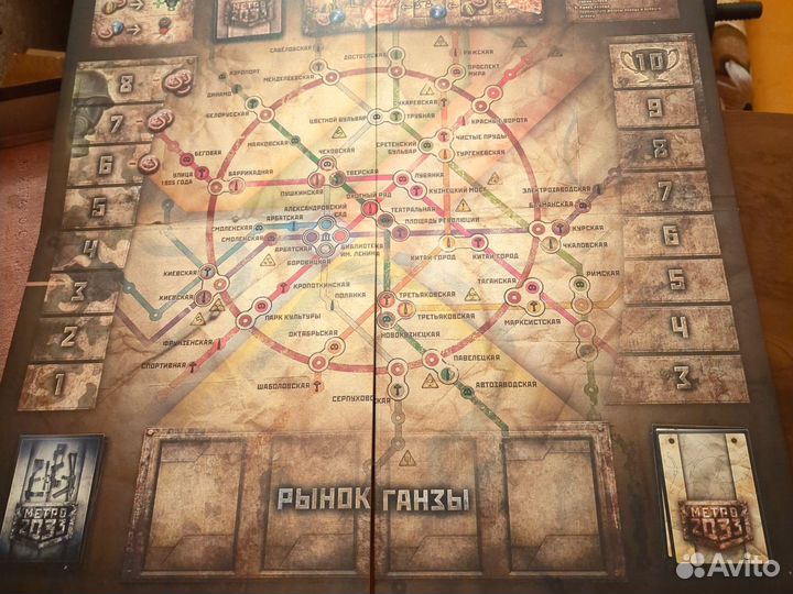 Настольная игра метро 2033 издание 2
