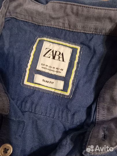 Мужская рубашка zara