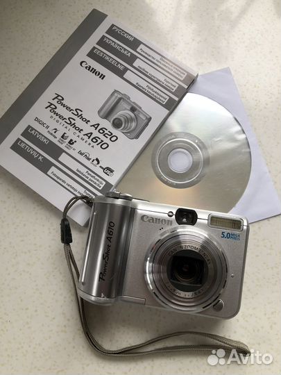 Компактный фотоаппарат Canon Power Shot A 610