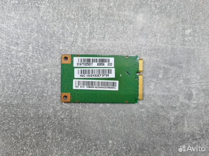 Модуль Wi-Fi ATH-AR5BXB63 Mini PCI-E 802.11b/g
