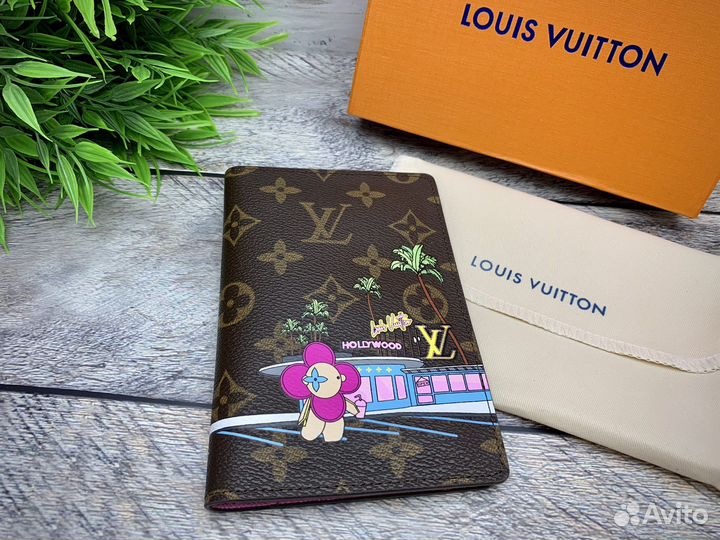 Обложка для паспорта louis vuitton