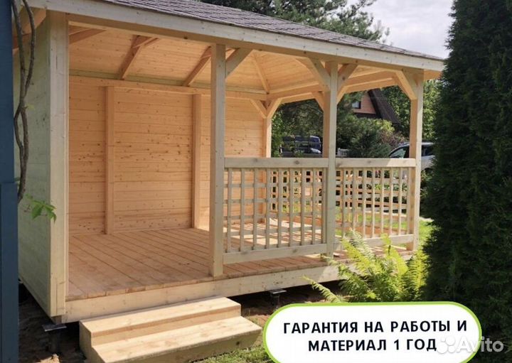 Уличная беседка