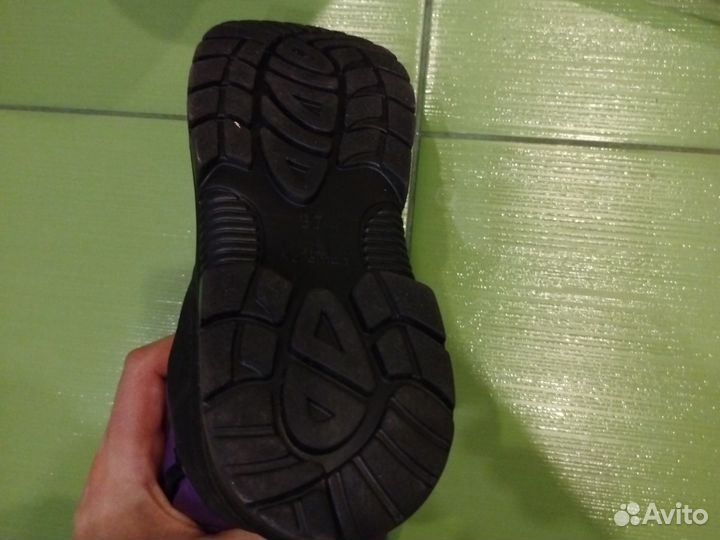 Сапоги зимние женские 37 дутики