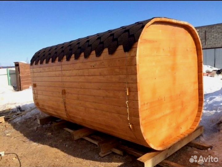 Бани-бочки под ключ