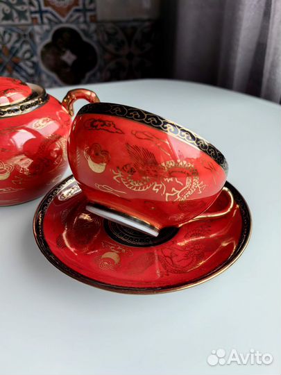 Чайная пара и сахарница Китай