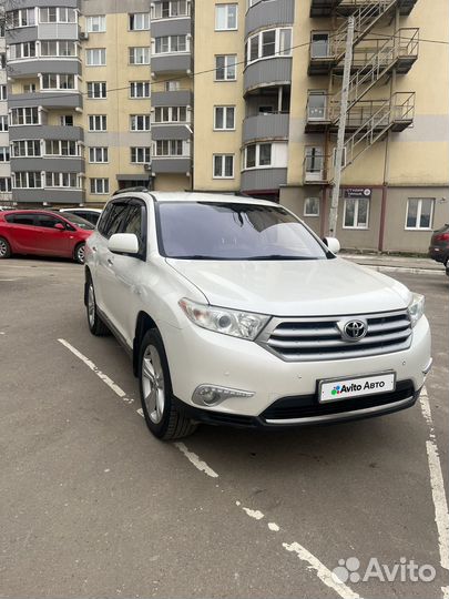 Toyota Highlander 3.5 AT, 2012, 300 000 км