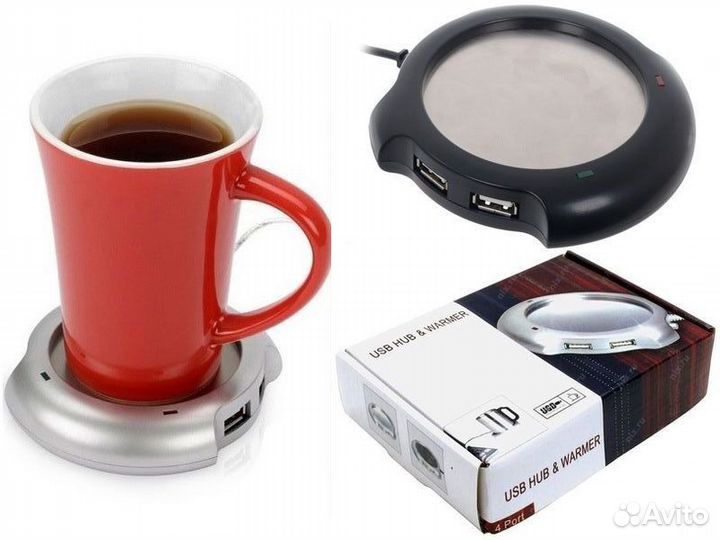 USB-подогреватель кружки Orient и USB-лампа Qumo