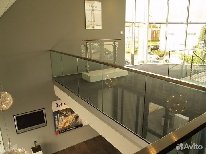 Ограждения со стеклом