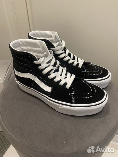 Кеды Vans old skool оригинал высокие на платформе