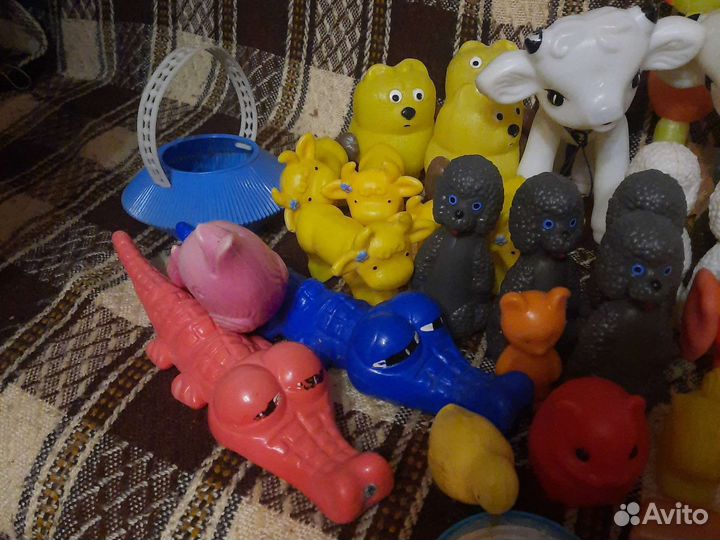 Пластмассовые игрушки СССР