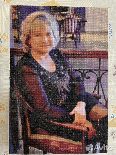 Картины из страз по фото на заказ