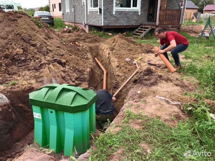 Септик эко Евролос 8 энергонезависимый