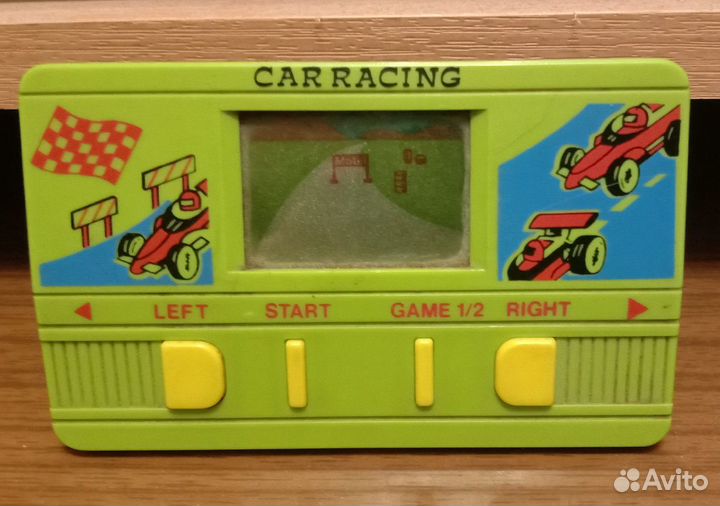Электронная игра гонки винтаж 80