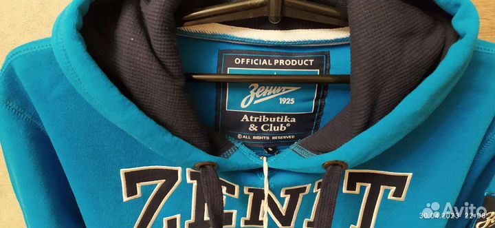 Толстовка клубная Зенит оригинал
