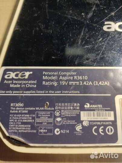 Неттоп Acer Aspire Revo R3610