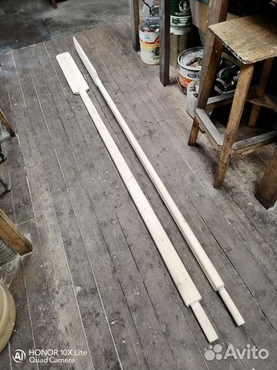 Деревянные весла