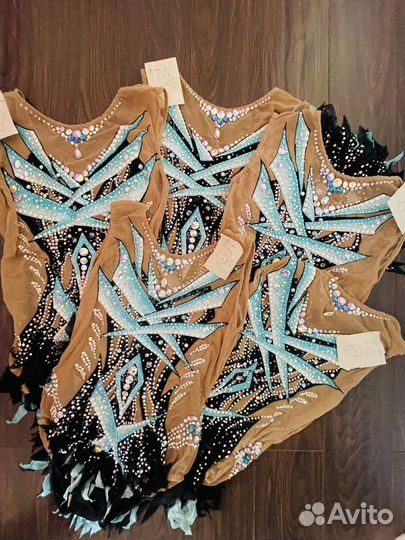 Групповые купальники для художественной гимнастики