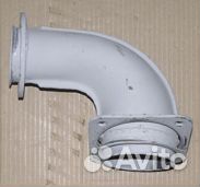 Патрубок приемный (под 6 шпилек) К (Зипкам zipkam)