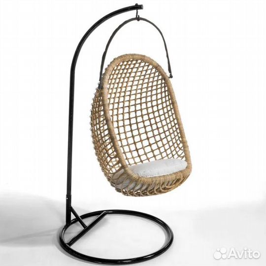 Подвесное кресло из ротанга с подушкой Swing - AM