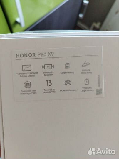 Honor pad x9 4/64 lte