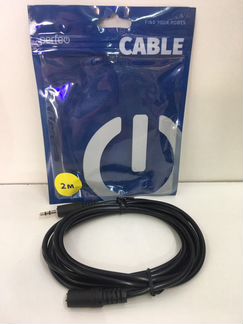 Аудиокабель удлинитель aux 3м