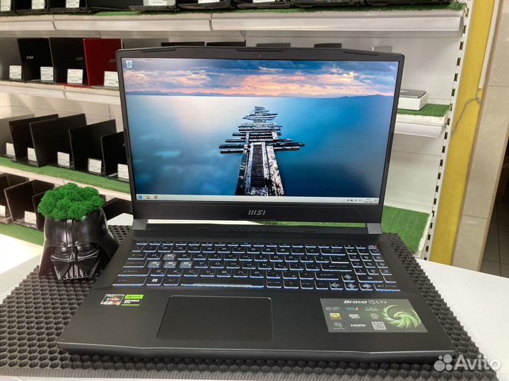 MSI Bravo 15 / Ryzen 5-7535HS, RTX4060, 16Gb/512Gb