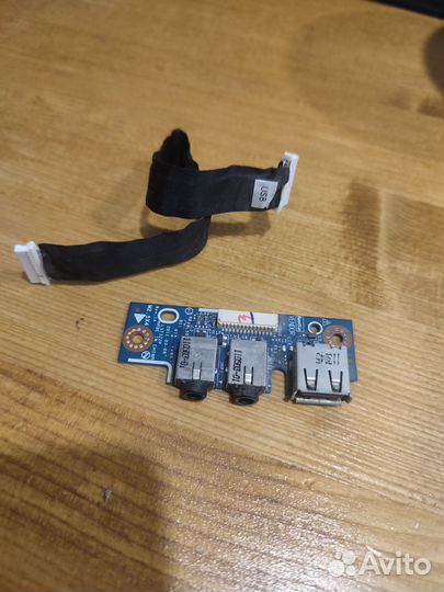 Плата audio и USB Asus X53 LS7322P
