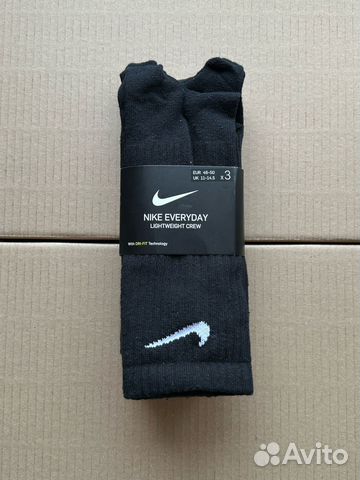 Высокие носки (XL) Nike Lightweight Crew.Оригинал