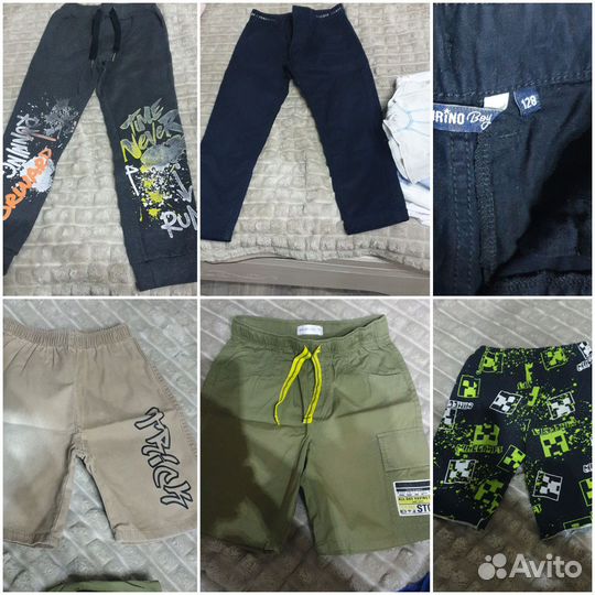 Детские вещи пакетом для мальчиков 104 110 и выше