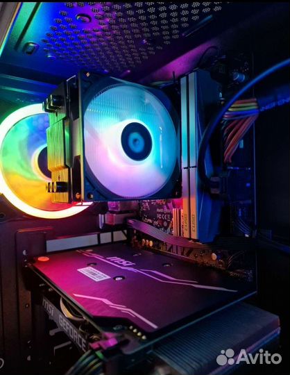 Игровой пк I5 10400/RTX 2060super/16gb/ssd/hdd