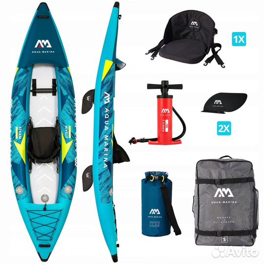 Каяк одноместный Aqua Marina Steam-312 10'3