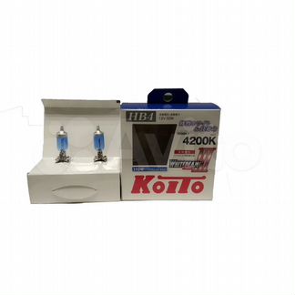 Лампа галогенная Koito Whitebeam III HB4 12V 55W