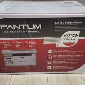 Мфу Pantum M6507W с wi-fi. Новый