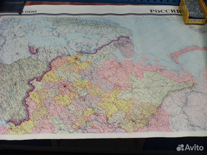 Карта РФ, Европы