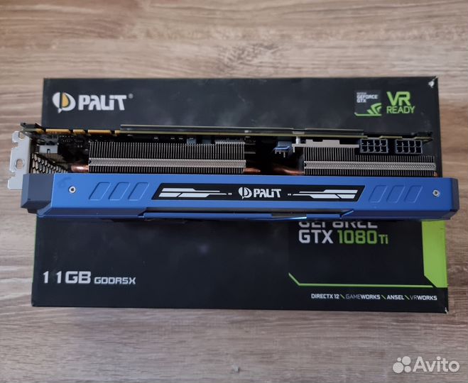 Видеокарта 1080 Ti Palit Gamerock