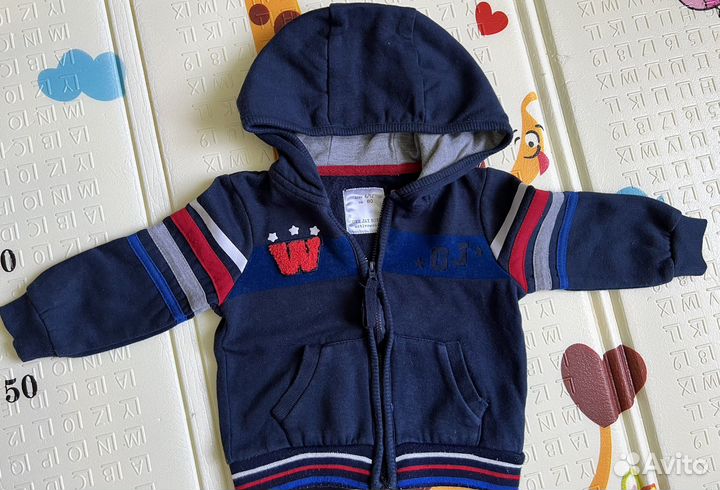 Вещи пакетом на мальчика 74 80