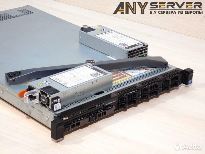 Сервер Dell R620 2x E5-2667v2 128Gb H710 8SFF