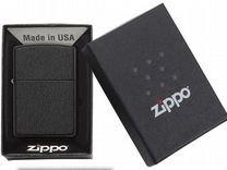 Зажигалка Zippo 236 Black Crackle Оригинал Новая