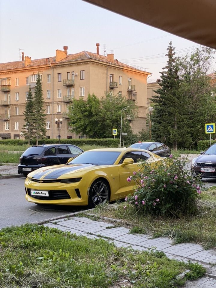 Chevrolet Camaro: фото из отзыва