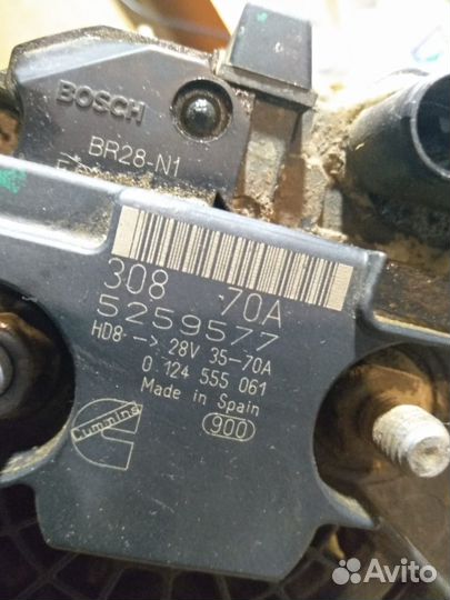 Генератор на камаз Bosch BR28-N1