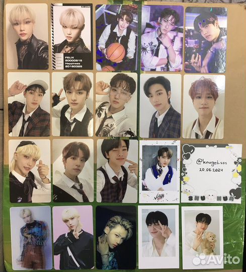 Карты stray kids skz