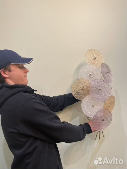 Светильник потолочный люстра спутник Италия