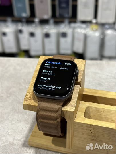 Apple Watch 5 44mm Space Grey Отличные