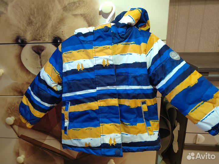 Детский зимний костюм (куртка и полукомбинезон)