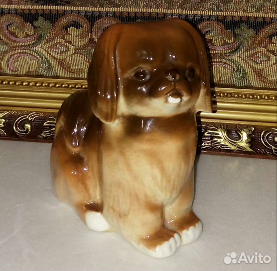 Статуэтка собака «Мопс», Лфз